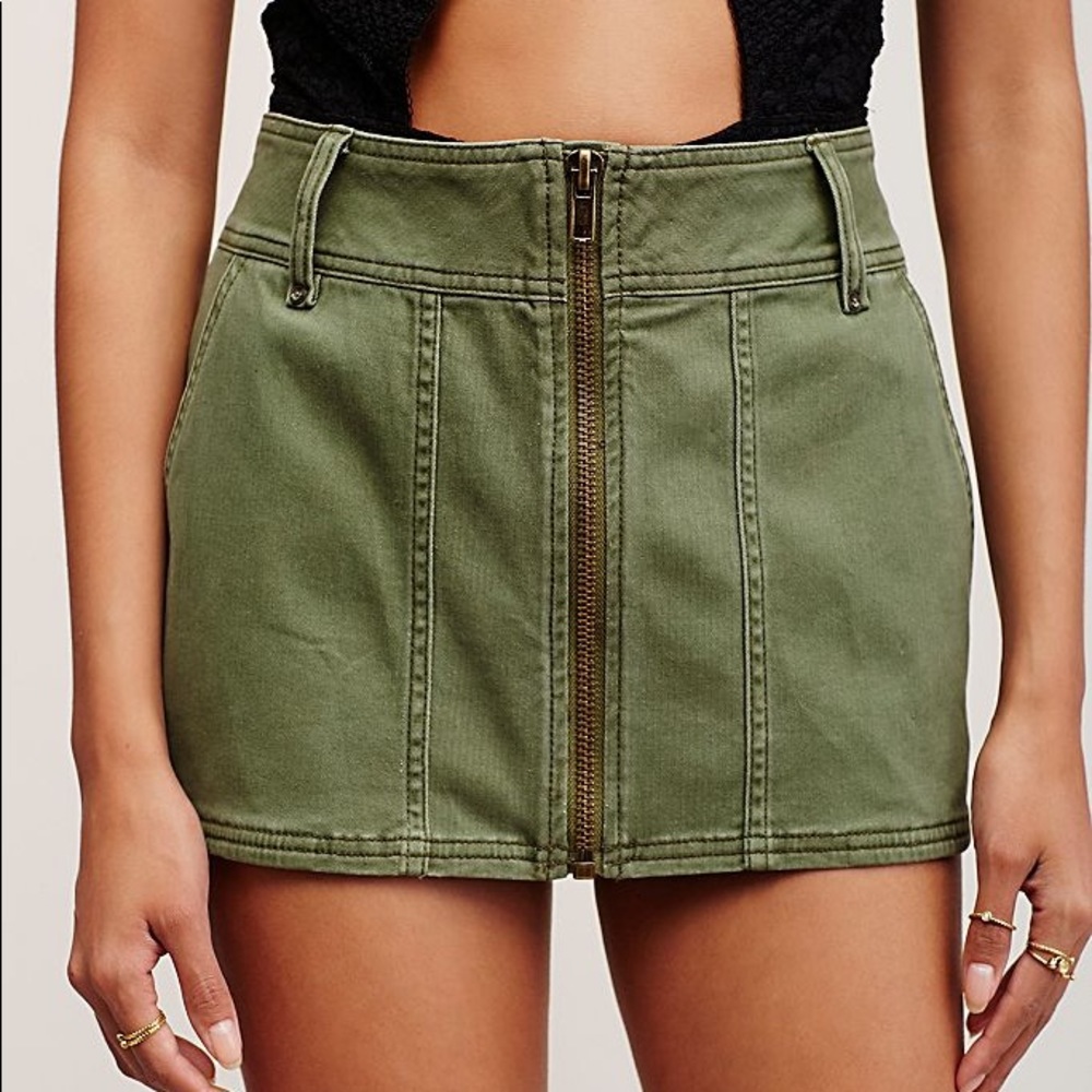 Free People Mini Skirt